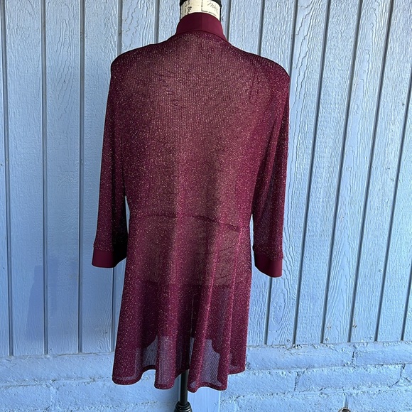 R & M Collection Cardigan Open Front Size 18 - Picture 7 of 16